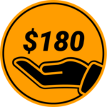 Raised $180